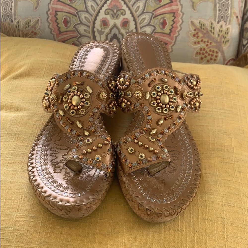 Wedge sandals
